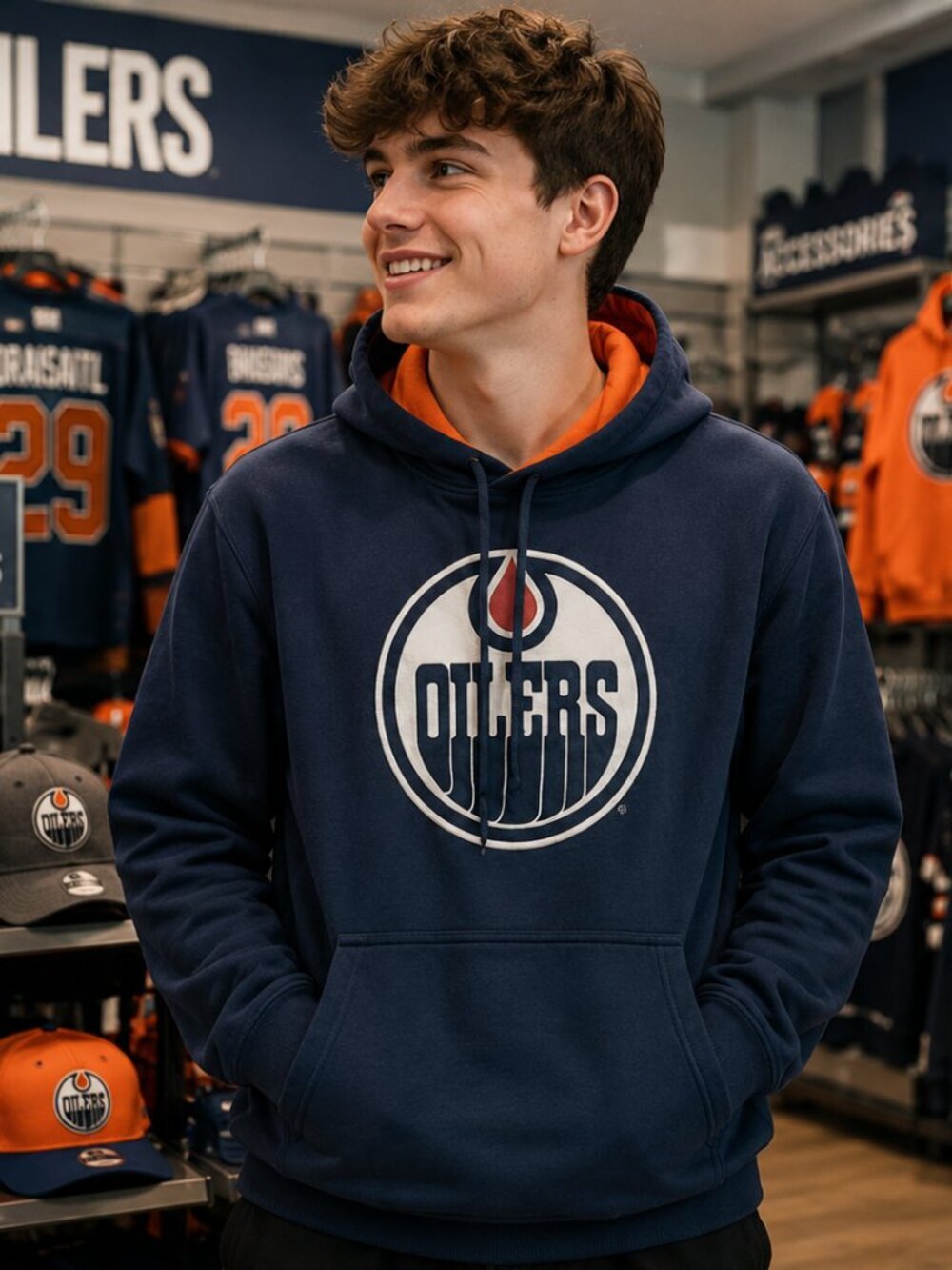 Edmonton Oilers NHL Hoodie (XL)